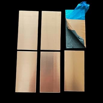 Copper-Graphene VC Heat Spreader, Electrical Circuit Board Cooling Sticker, Heat Spreader Sticker, Heat-Conducting Sheet with Adhesive Backing, 1PCS 0.7mm Thickness, 100 * 100mm, Width*Length