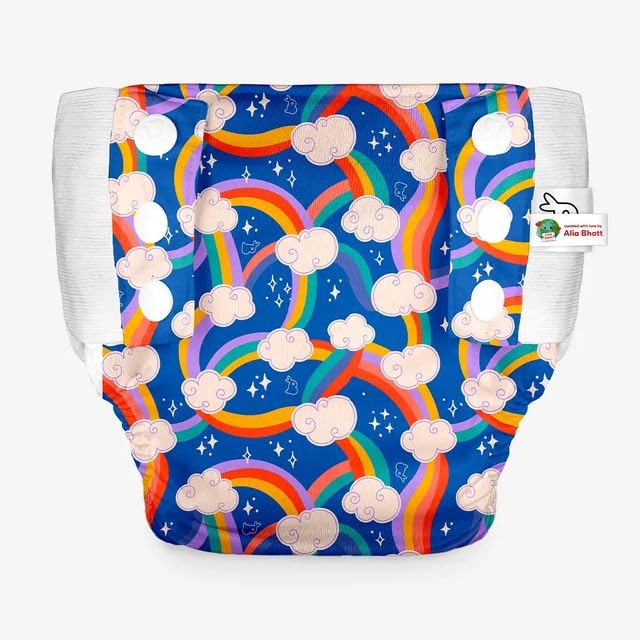 Image of SuperBottoms UNO Pull-up Pant Style Diaper | Cloth Diaper for Babies | Reusable, No Tapes, Easy to Wear, Designed for Active Little Ones | 3M - 3Y | Pack of 1