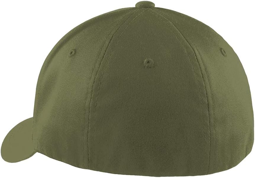 GNB CUSTOM EMBROIDERY LLC USA and Mexican Flag Combination 6277/6477 Flex Fitted HAT
