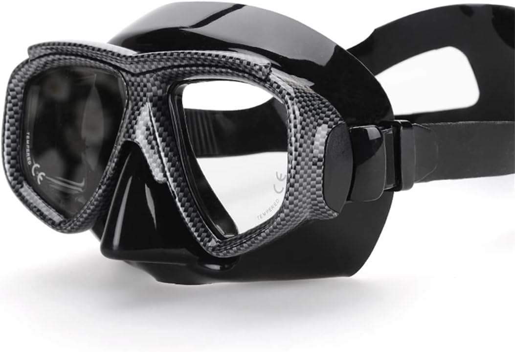 Alloaone Diving Mask Camouflage Anti Fog for Spearfishing Gear Swimming Masks Googles Nearsighted Lenses
