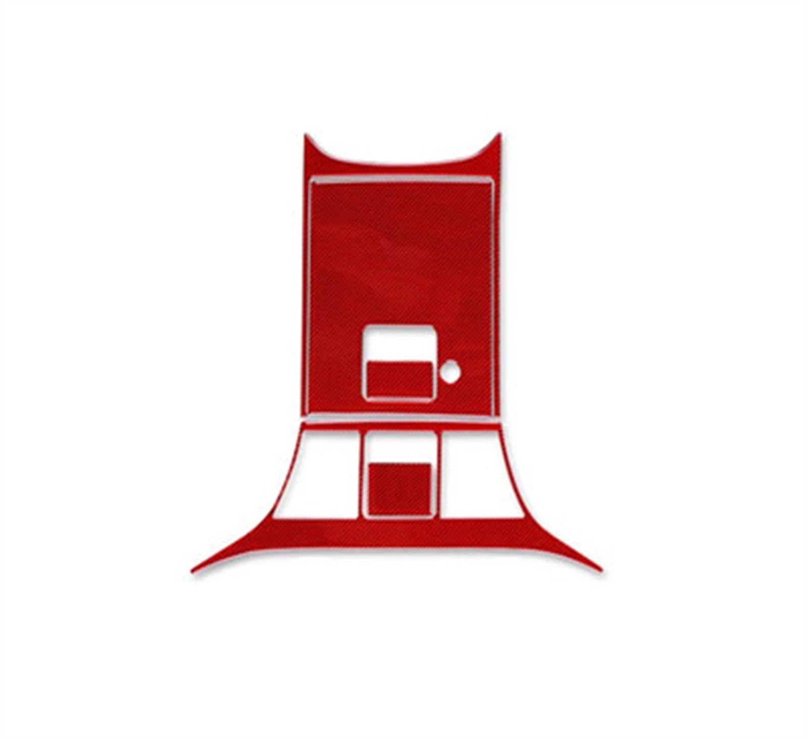 Piwine Red B Car Decoration Interior Accessories Rear Console Storage Cover Sticker For Mazda Mx-5 Miata Mx5 2009-2015