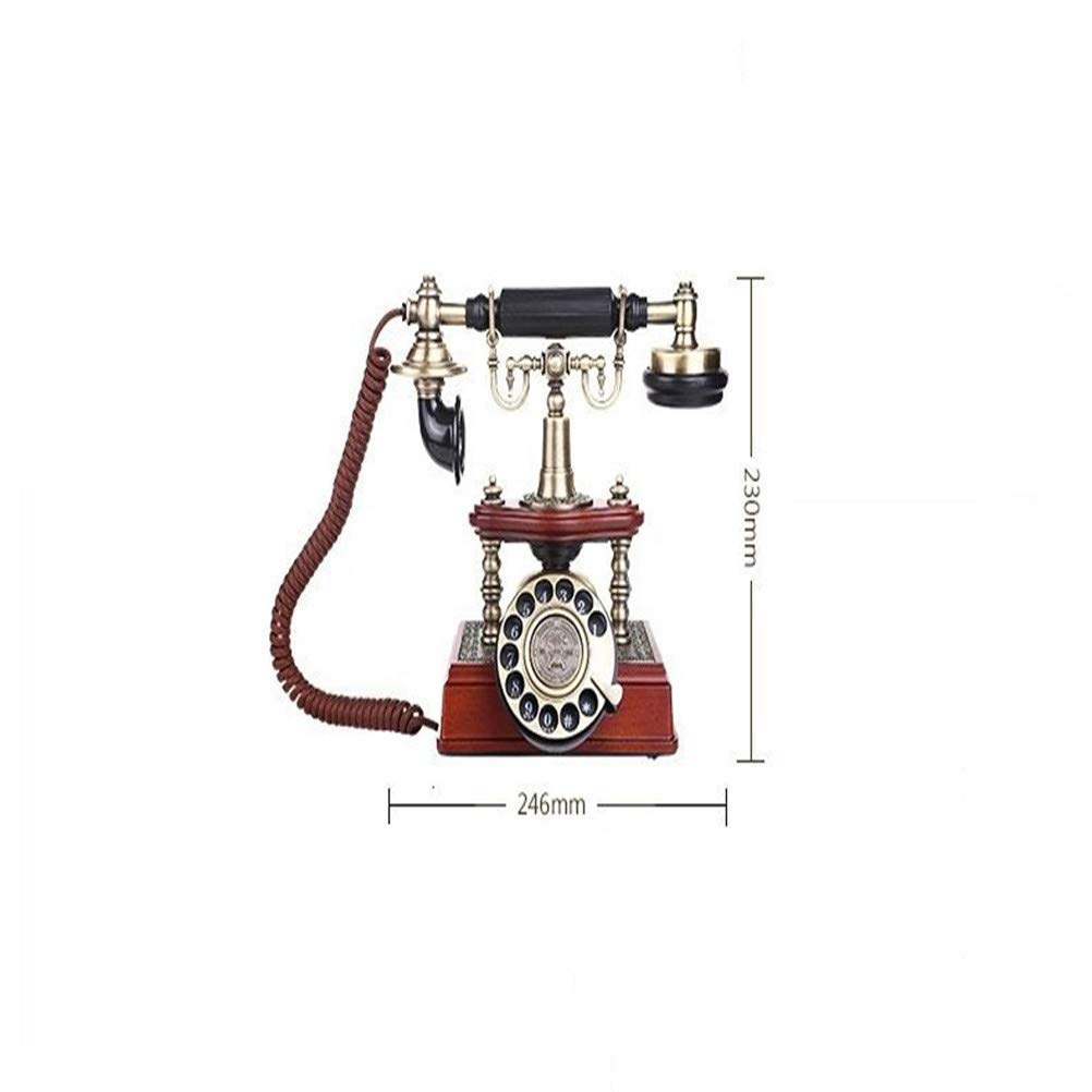 ヴィンテージ　ロータリー　ダイヤル式電話機　日本製 Amazon | 回転式ダイヤル付きレトロ電話古いレトロ電話固定電話