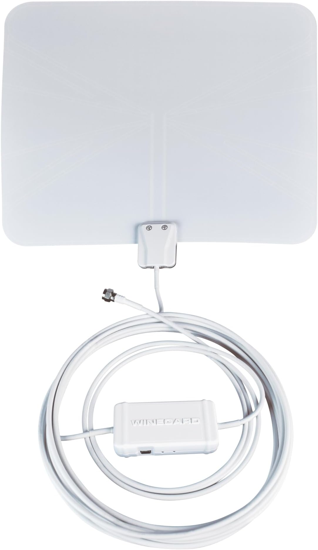 FlatWave Amped Pro HDTV Indoor TV Antenna – Bluetooth Signal Meter, Integrated Channel Finder, Up to 60 Mile Range, TH-3000