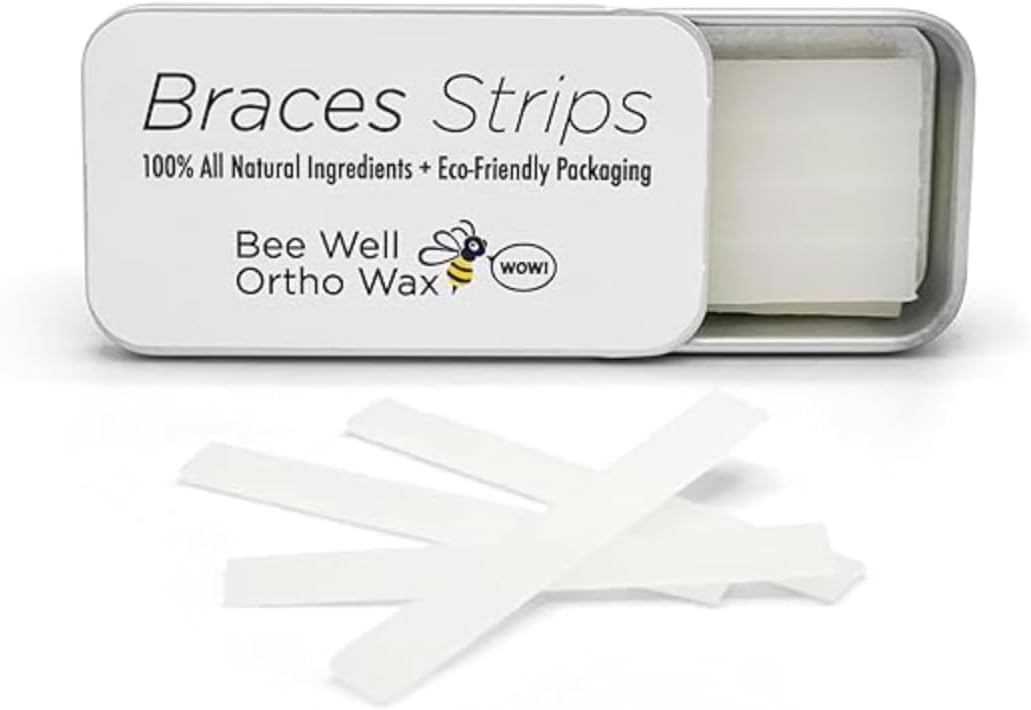 Bee Well Orthodontic Wax for Braces Strips 100 All
