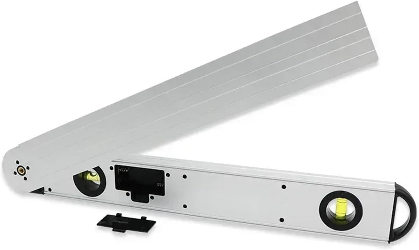 1pc 0~225° Digital Protractor Spirit Level Angle Gauge Meter 16 Inch With Horizontal And Vertical Bubble