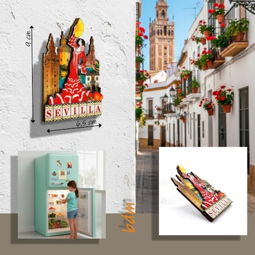 Imán de Nevera de Sevilla Modelo 2 miniatura 5