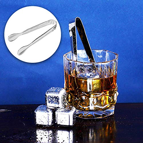 4 Pcs Ice Tongs Sugar Cubes Tongs, Mini Serving Tongs, 304 Stainless Steel Tongs Small Kitchen Tongs For Tea Party Coffee Bar #TOP3