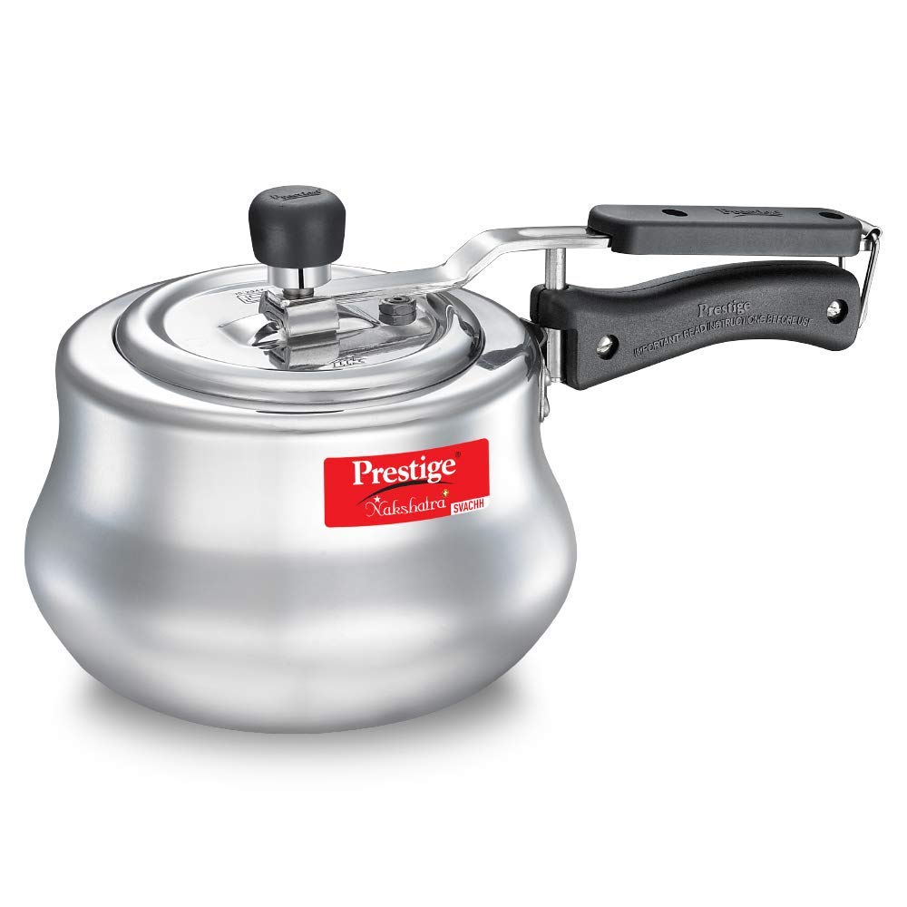 Prestige Nakshatra Plus Svachh Aluminium 2 Litre Inner Lid Pressure Handi ( Silver ), 2 Liter (B0844BKBL2) Amazon Price History, Amazon Price Tracker