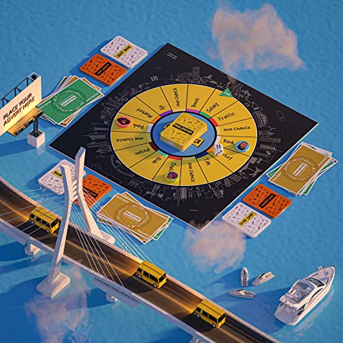One Chance Game - Entertaining Board Game For Adults And Kids - Strategic Card And Dice Game With Friends And Family - Fun Games For Family Game Night - Gift For Boys & Girls - 2-12 Players #TOP3