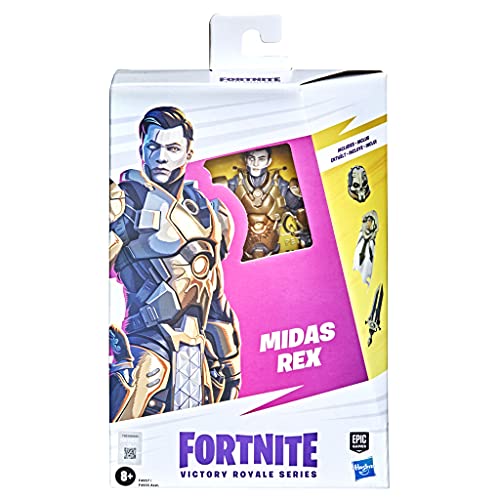 Fortnite Hasbro Victory Royale Series Midas Rex Collectible Action Figure With Accessories - Ages 8 And Up, 6-Inch #TOP2