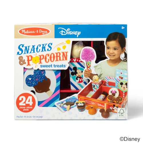 Melissa & Doug Disney Snacks & Popcorn 24-Piece Play Food Set - image 9