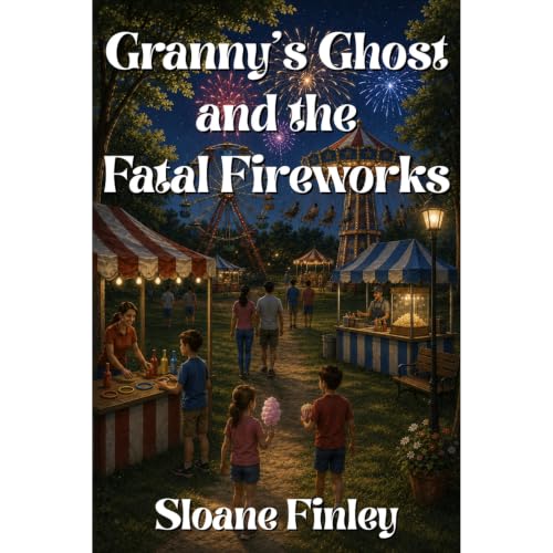Granny&rsquo;s Ghost and the Fatal Fireworks Audiolibro Por Sloane Finley arte de portada