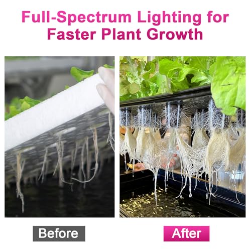Image of Waterproof Plant Light, 150W Outdoor Grow Lights, Full Spectrum LED Grow Light, Height Adjustable, Silent, Heat Dissipation, for Indoor Outdoor Plant Seedling Growing Blooming Fruiting