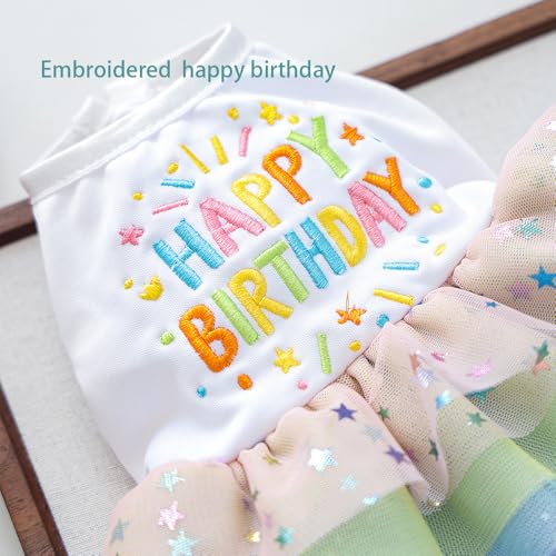 Disfraz de cumpleaños para perros pequeños talla X-Small miniatura 5