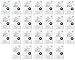 Daiso Japan Soft Clay Lightweight Fluffy White 26 Packs
