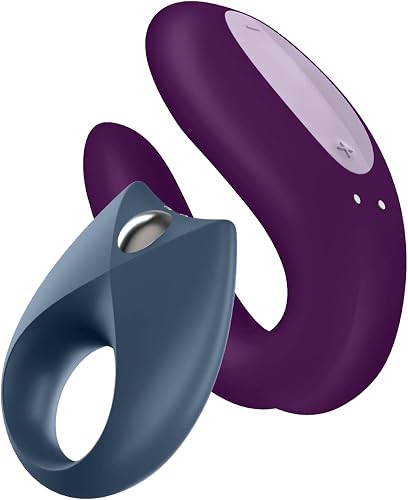 Satisfyer ‘Partner Box 2’, Includes Double Joy, Royal One, Rechargeable, Waterproof, Skin-Friendly Silicone