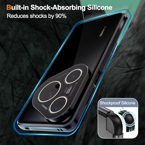 Coque anti peeping Huawei Pura 80 Pro verre trempé intégral 360 - 7
