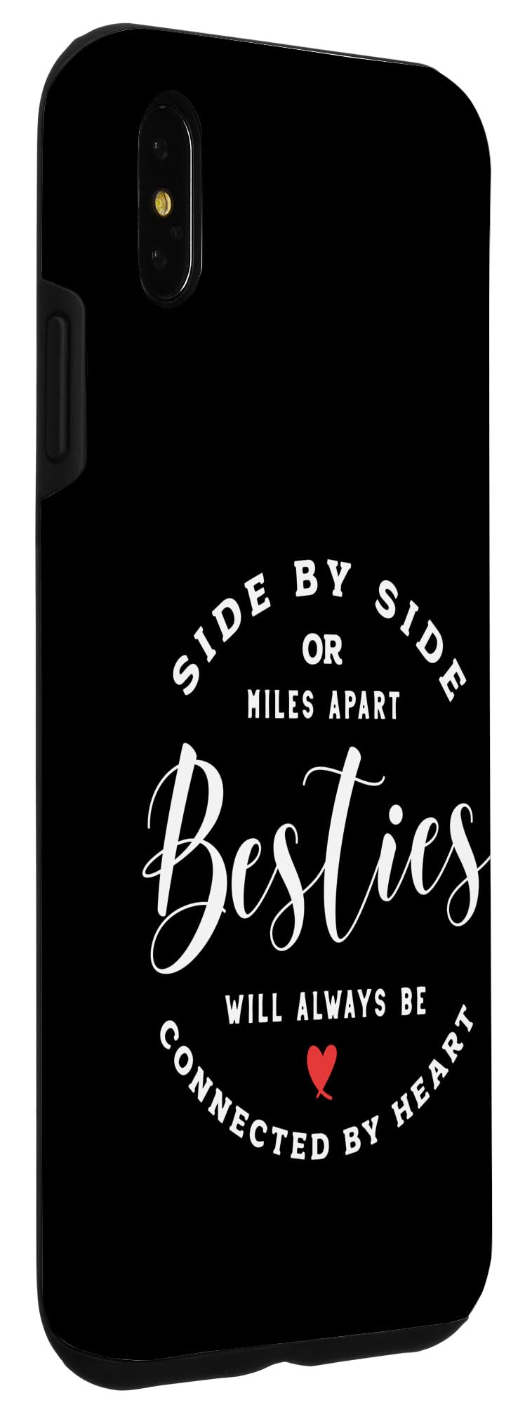 iPhone XS Max Bestie Best Friends BFF Partner Look, Girls Friendship Quote Case - Image 3