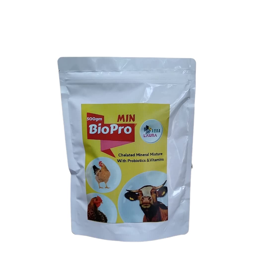 Bio Pro-min: Feed Premix Enriched with Probiotis,enzymes Dl-methionine, Vitamins,Calcium,Minerals & Satavari Extract for Poultry,cattles,Goat &Pig (500gm) (B0BG7ZHQHL) Amazon Price History, Amazon Price Tracker