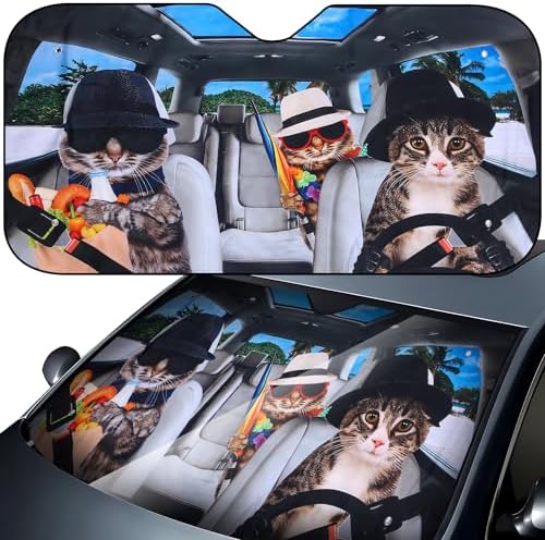 8" 200x1400mm Gloss White Car Sun Visor Strip Windscreen Banner