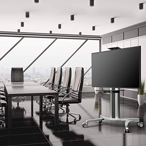 FLEXIMOUNTS P2 Supporto TV da Pavimento con Ruote