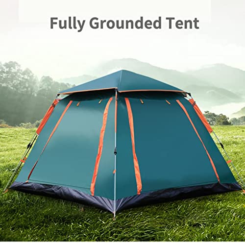 Barraca de acampamento com proteção UV automática de pop-up barracas instantâneas com ventilação de