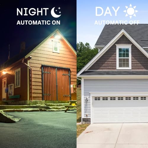 Image of 36W LED Street Light with Auto On /Off Sensor | Dusk to Dawn Outdoor Light | IP65 Waterproof & Dustproof | BIS Approved | Polycarbonate Body | Energy Efficient Street Lamp | Corded Electric