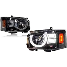 Head Lamp Compatible For Toyota Hiace Headlight 2005-2018 Headlights Hiace DRL Turn Signal High Beam Angel Eye Projector Lens