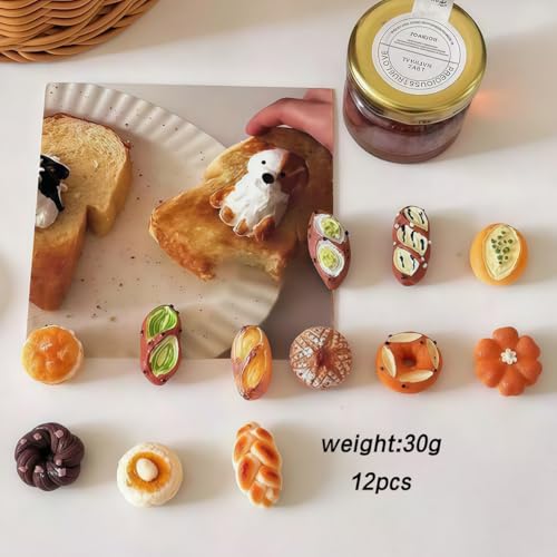 12 imanes decorativos mini para refrigerador miniatura 2