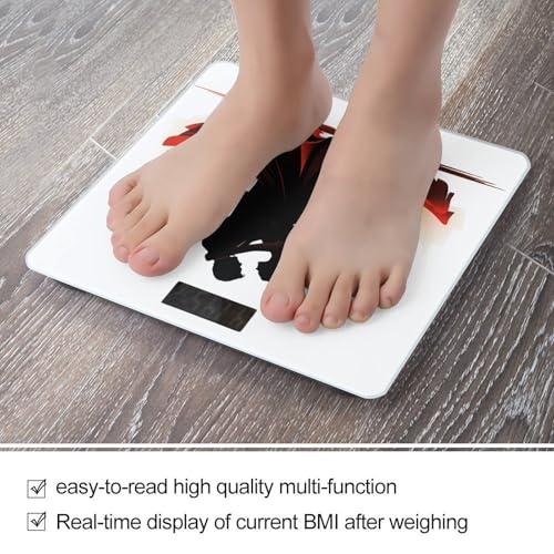 Báscula digital de baño para peso corporal 10.2"x10.2" miniatura 5