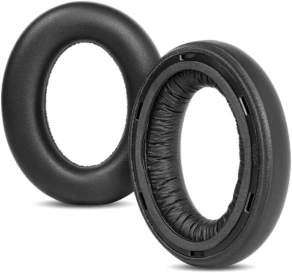 Earpads for Sennheiser Momentum 4,Replacement Cushion Earmuff Earpads for Sennheiser Momentum 4 Wireless Headset Earcup (Black)