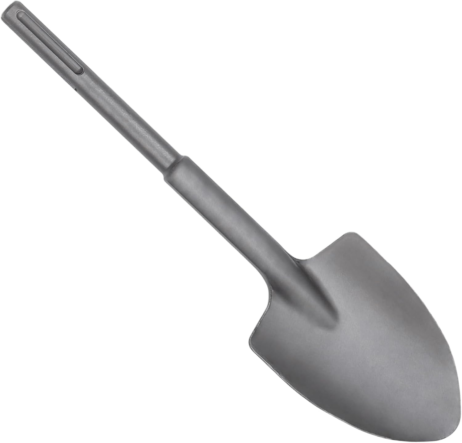 18-Inch SDS Max Steel Clay Spade, Ideal for Concrete Demolition, Jack Hammer Bit, Trenching and Digging Shovel Bit for Clay, Gravel, Frozen Soil, Concrete, 40Cr Alloy Steel