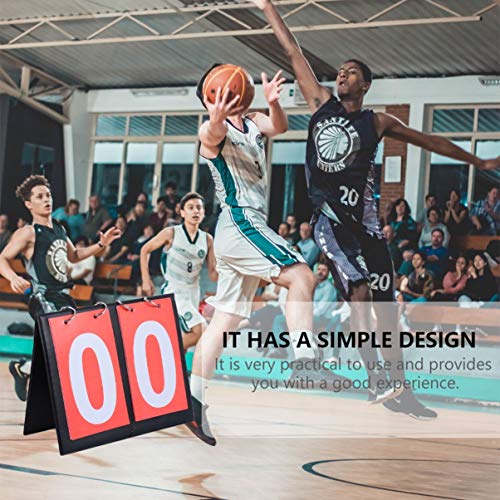 ABOOFAN Pontuação de Pontuação Flipper Basketball Placar 2- Placar de Placar de Placar 3Pcs