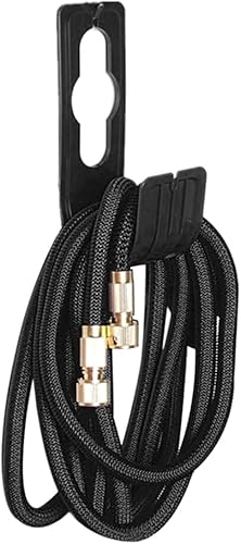 Shakven Colgador de manguera de jardín  Almacenamiento de manguera de jardín al aire libre  Gancho de soporte de manguera de montaje en pared para