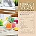 Eastanbul Turkish Delight, 21.2oz, Turkish Delights Candy Assorted, Rose, Orange, Apple, Mastic Flavor, International Candy, Lokum, Plain, Gluten Free, Vegan