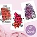 Ritzy Rose 16 Positive Birthing Affirmation Cards for Moms, 4x6 Inches, Rounded Corners, Durable Cardstock, Colorful Handmade Doula Deck - Labor & Delivery Essentials, Gift for Pregnant Women, Mothers