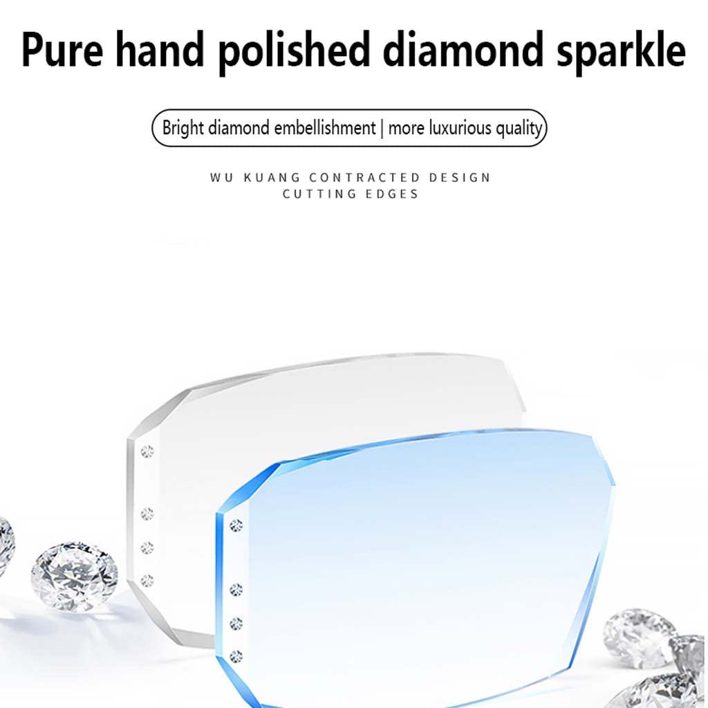 Rahmenlose Schneidebrille Ultraleichte Anti-Ermüdungs-Lesebrille Computerbrille Herren Rahmenlose Lesebrille für ältere Menschen Multifokales Anti-Blaulicht