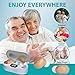 Hearing Aids, Rechargeable Hearing Aids for Seniors, Portable Hearing Amplifiers with Noise Cancelling and Volume Control, Digital Hearing Assist Devices with A Travel Charging Box