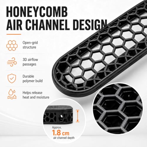 Chaleco con ventilador set almohadillas aire para evitar calor y dolor de espalda 4