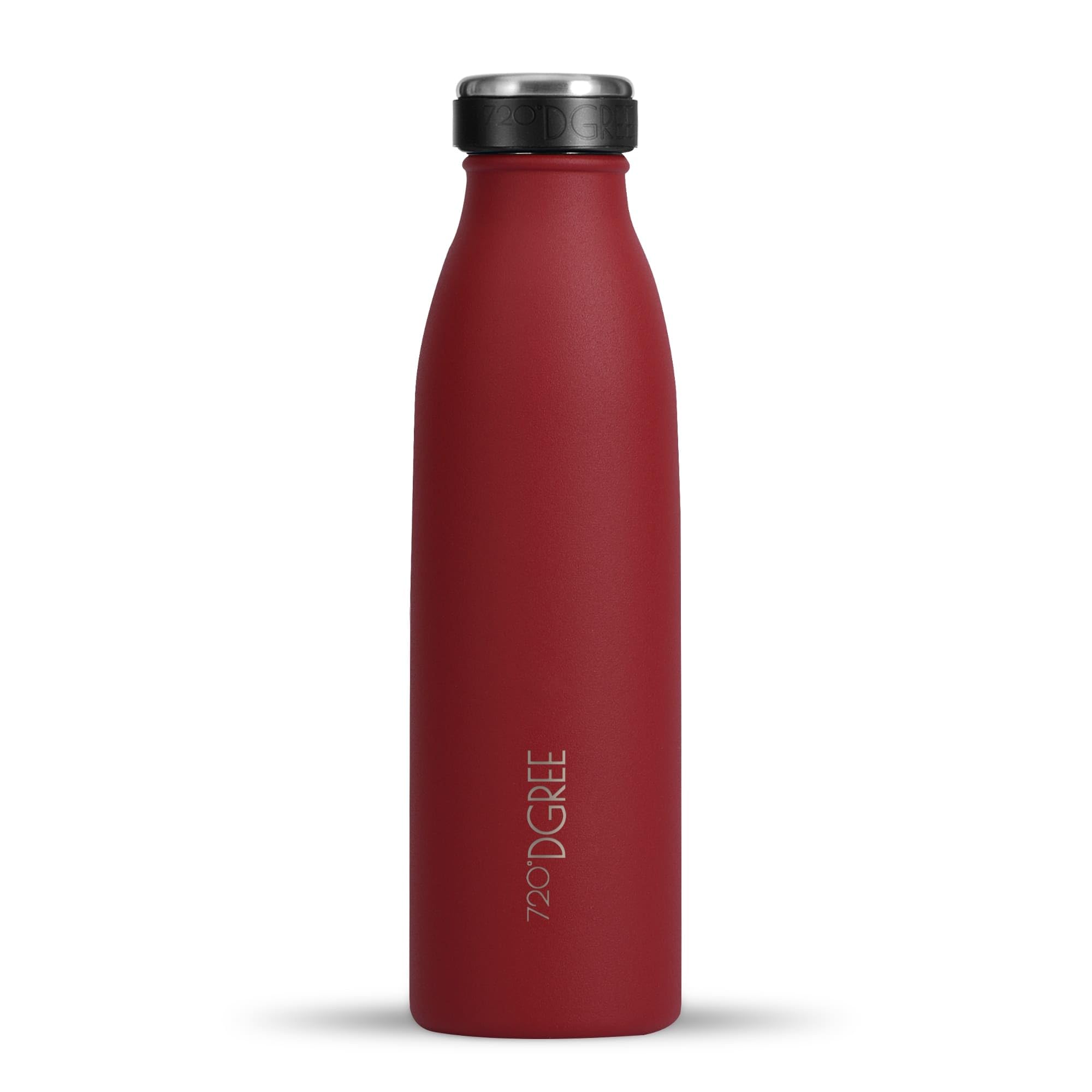 720°DGREE Vaccum Insulated Water Bottle “milkyBottle“ - 500 ml - BPA-Free, Leakproof, Thermo Stainless Steel Flask - Kids, Children, Sports, Kindergarten, School, Gym, Hot, Cold & Carbonated Drinks