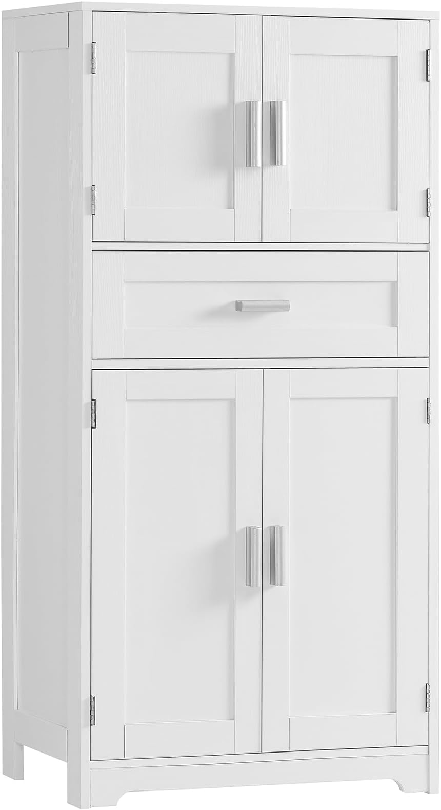 Quimoo Tall Bathroom Storage with 4 Doors