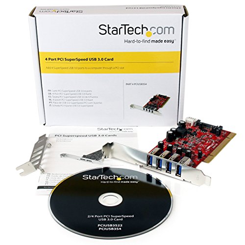 StarTech.com Scheda Pci con 4 porte USB 3.0