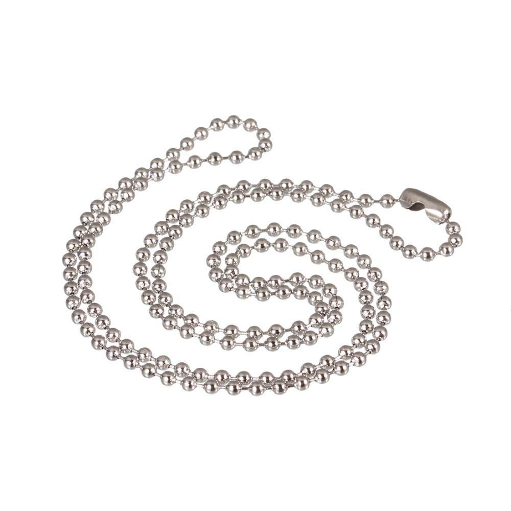 the jewelbox Zivom® Silver 316L Surgical Stainless Steel Necklace Chain for Men Women Boys Girls-picture-22