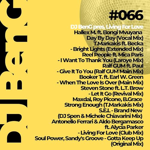 066 - DJ BenG pres. Living For Love (17.05.2022)