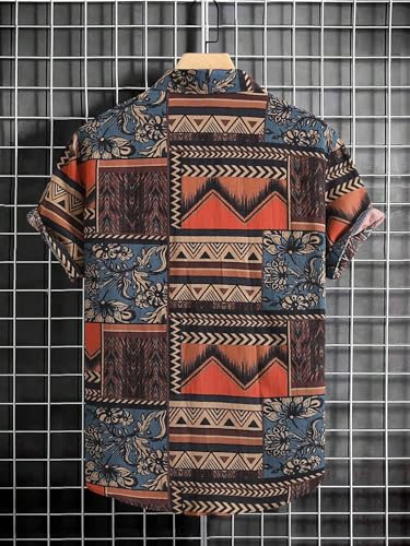 Image of POSHAX Men Shirt|| Shirt for Men|| Casual Shirt for Men (Geomatric)