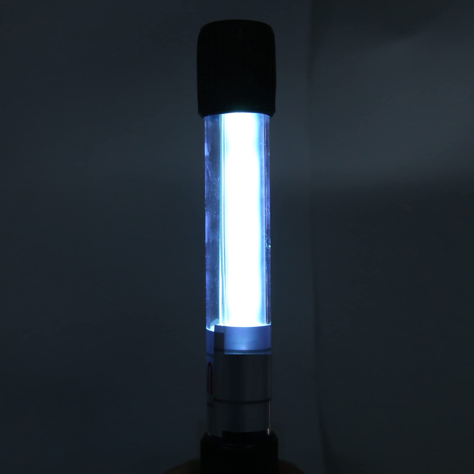 Pssopp Lampada UV Sommergibile per Acquario Sterilizzatore UVC in Vetro con Efficace Purificazione Dell'acqua Rimozione delle Alghe per la Pulizia Dell'acquario Prevenzione delle Malattie (7W)