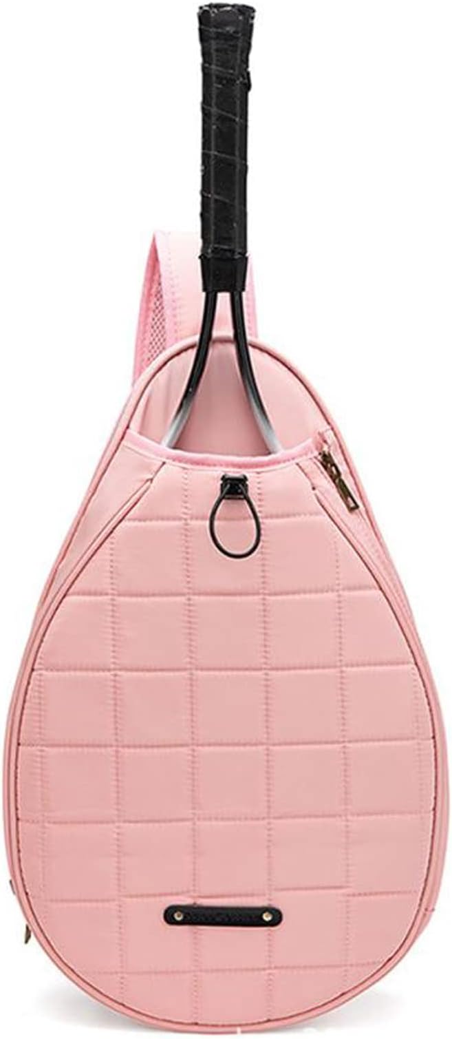 Racket Bag,Tennis Racket Bag,Tennis Racket Cover,Tennis Backpack,Large Capacity,Water Resistance Shoulder Bag,for Tennis,Racquetball,Squash,multicolor