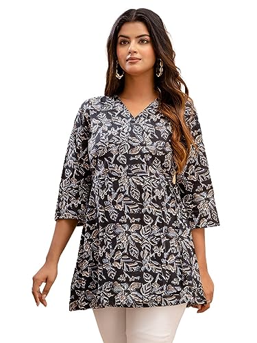 Image of feranoid Women Cotton Angrakha Kurti