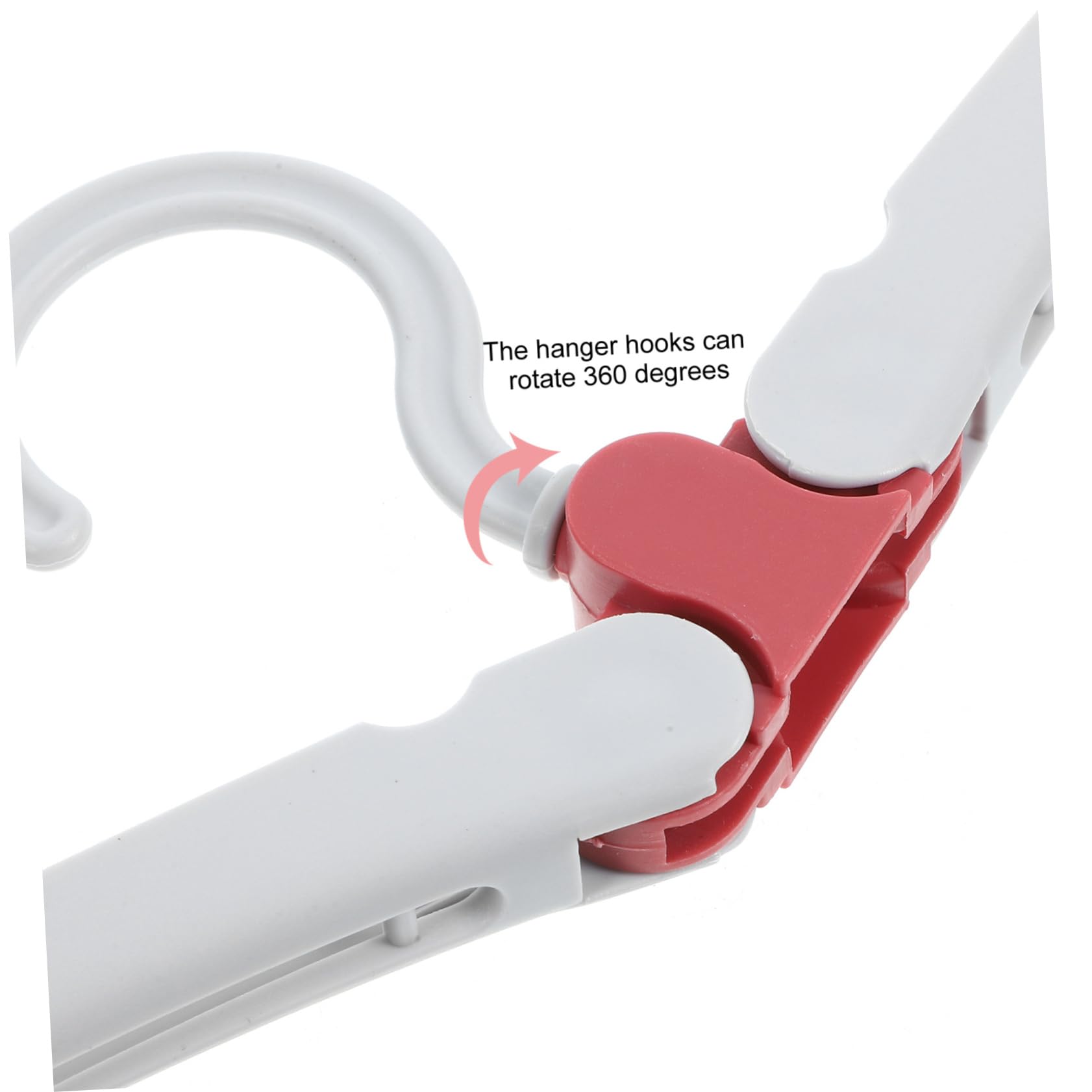 ULTECHNOVO 10stücke Reise Kleiderbügel Tragbare Faltbare Kleiderbügel Für Outdoor Und Zuhause rutschfeste Clips Platzsparend Drehbare Haken Robust Und Leicht