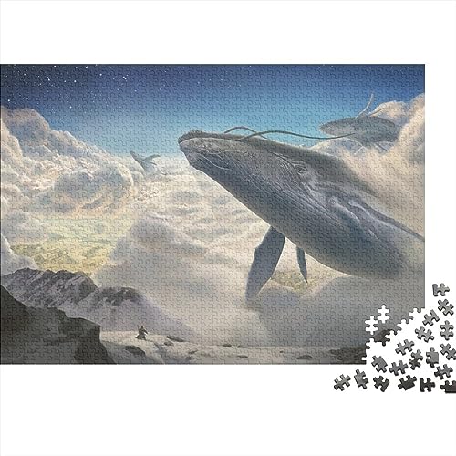Puzzle 1000 pièces bois baleine : l'alternative anti-stress idéale pour déconnecter des écrans